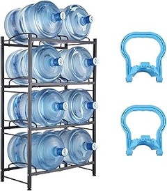 Guía para instalar un botellero para botellas grandes