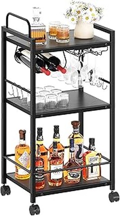 Accesorios recomendados para tu carro de bar negro