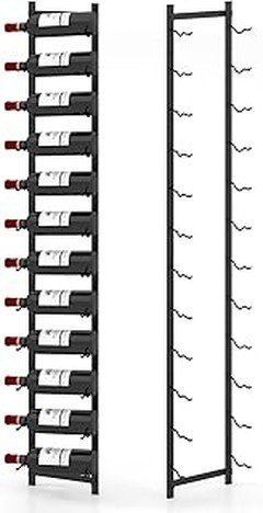 Los mejores botelleros de pared ideales para espacios reducidos