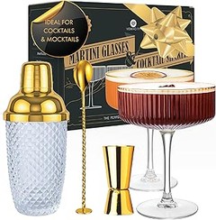 Las mejores cocteleras doradas para quienes inician en la coctelería