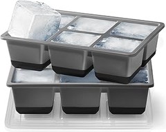 Las mejores cubiteras de hielo cuadrado para preparar cocteles