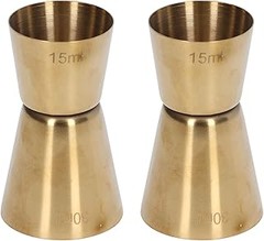 Los mejores jiggers dorados para principiantes en la coctelería