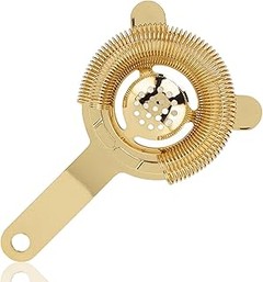 ¿Por qué elegir un colador dorado para tus cocktails?