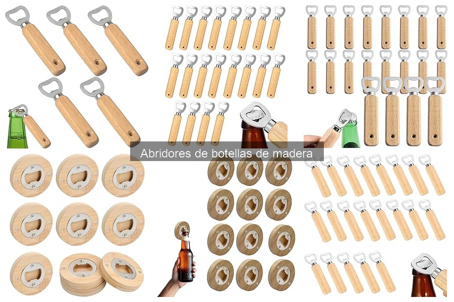 Abridores de botellas de madera: hechos a mano vs. industriales