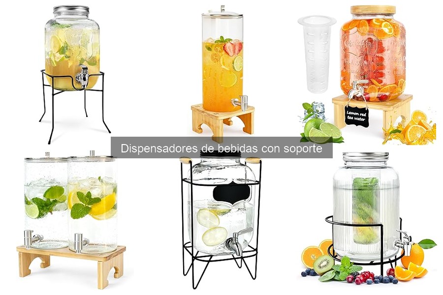 Accesorios Esenciales para Dispensadores de Bebidas en Casa