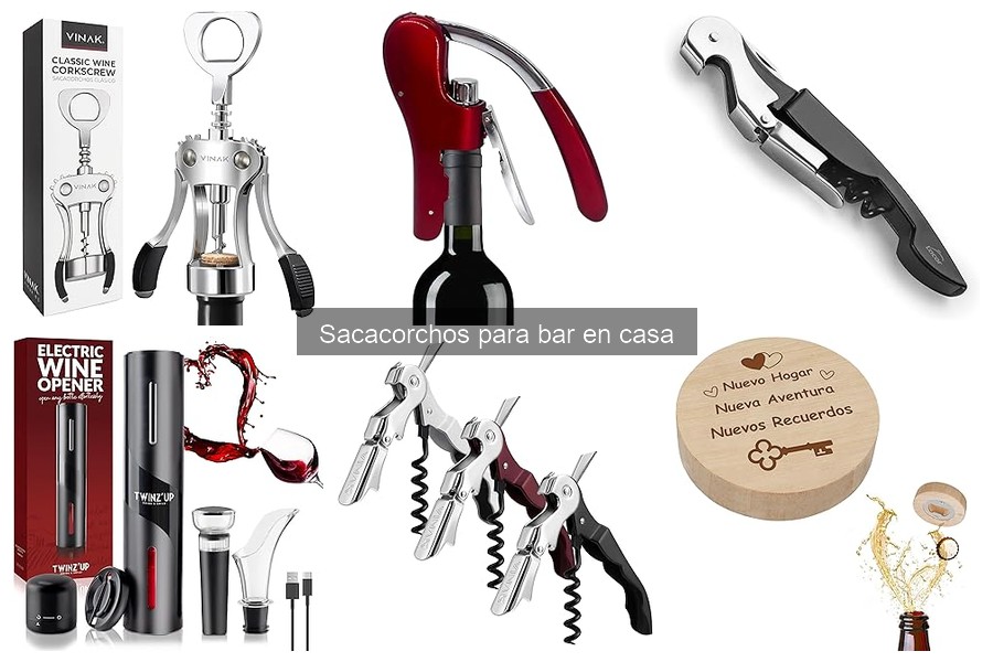 Accesorios Esenciales para Usar con Sacacorchos de Vino