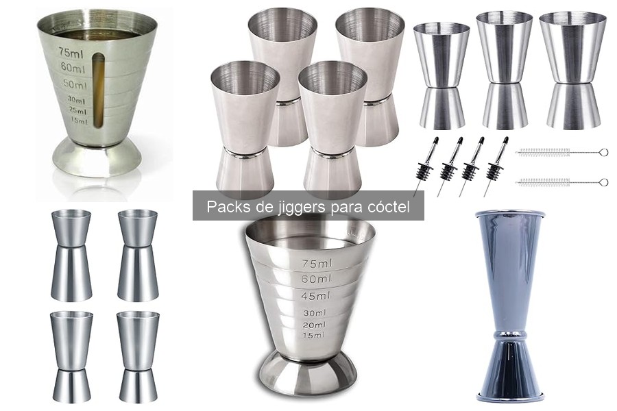 Accesorios esenciales para usar jiggers en coctelería