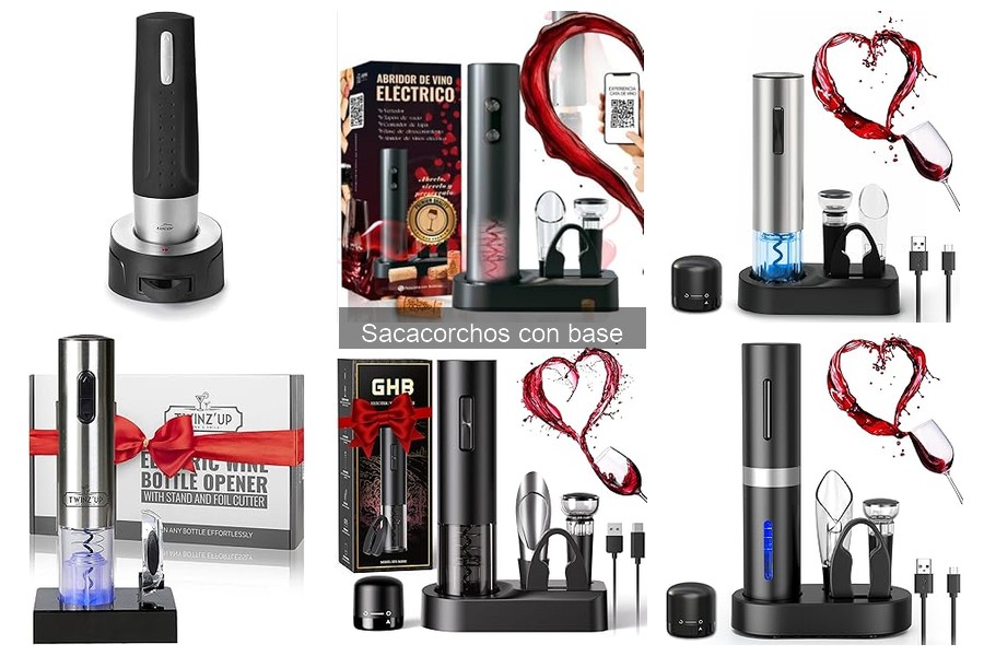 Accesorios imprescindibles para sacacorchos con base
