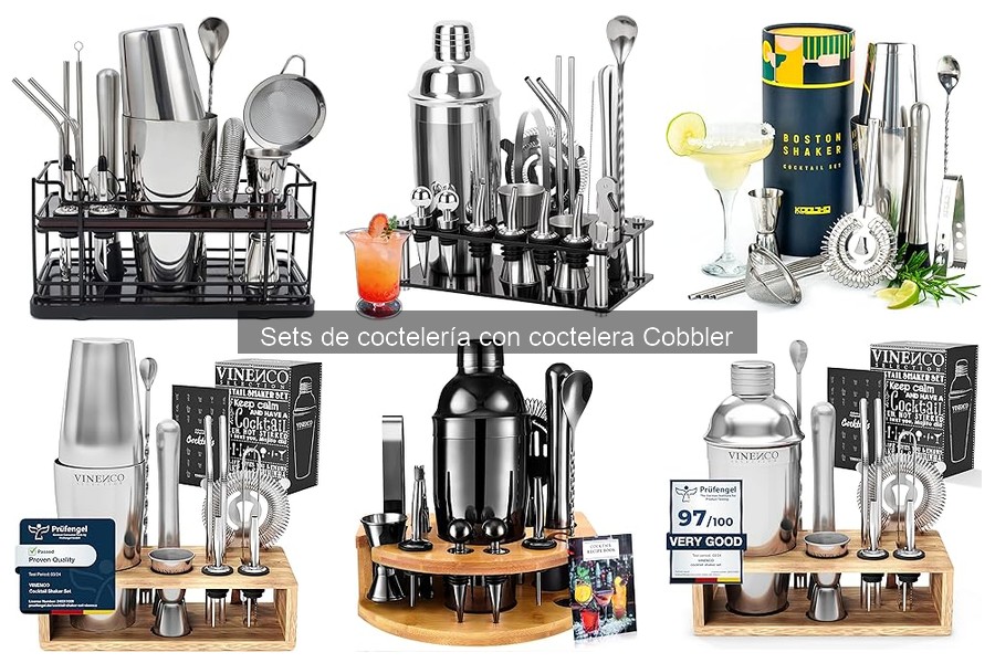 Accesorios imprescindibles para tu set de coctelería Cobbler