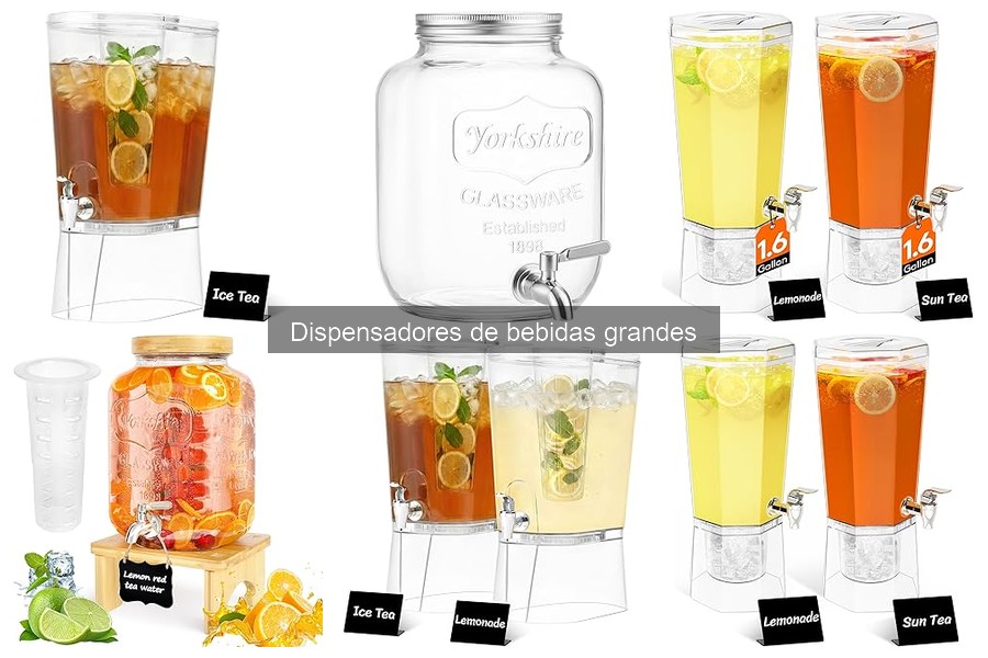 Accesorios Útiles para Dispensadores de Bebidas Grandes