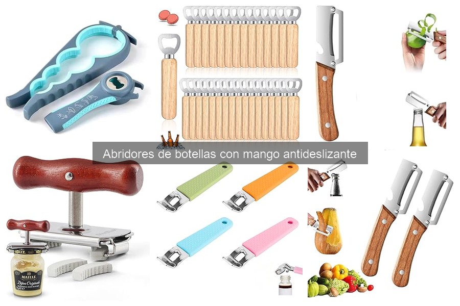 Alternativas a Abridores de Botellas con Mango Antideslizante