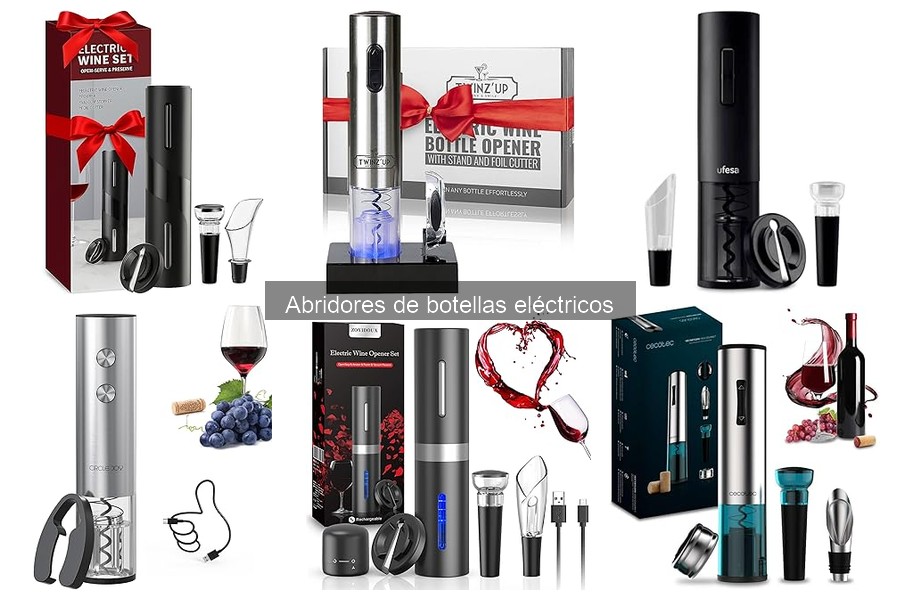 Alternativas a abridores de botellas eléctricos para tu hogar