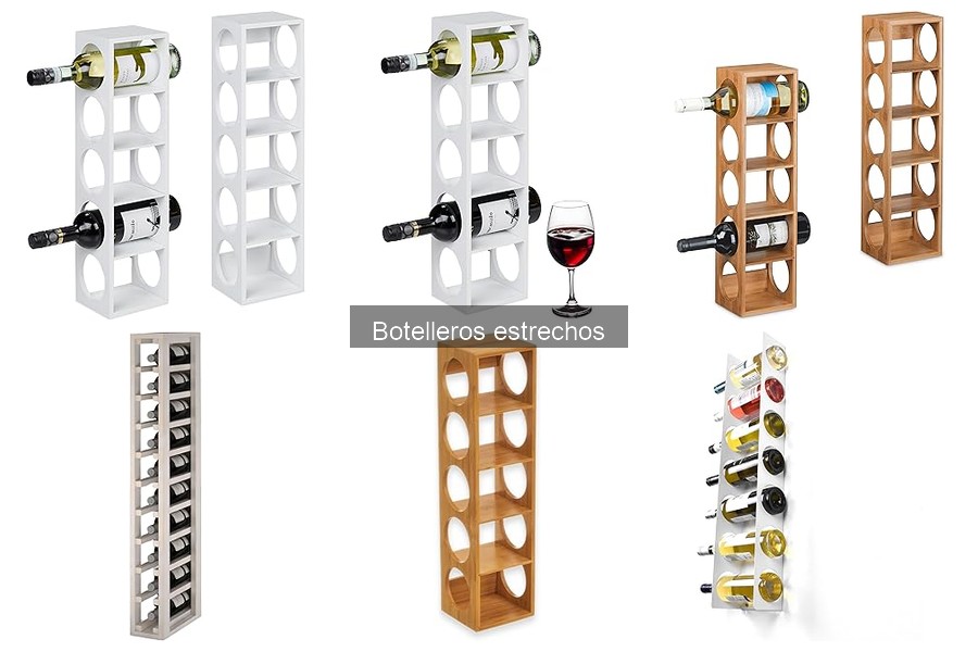Alternativas a Botelleros Estrechos para Almacenamiento de Vino