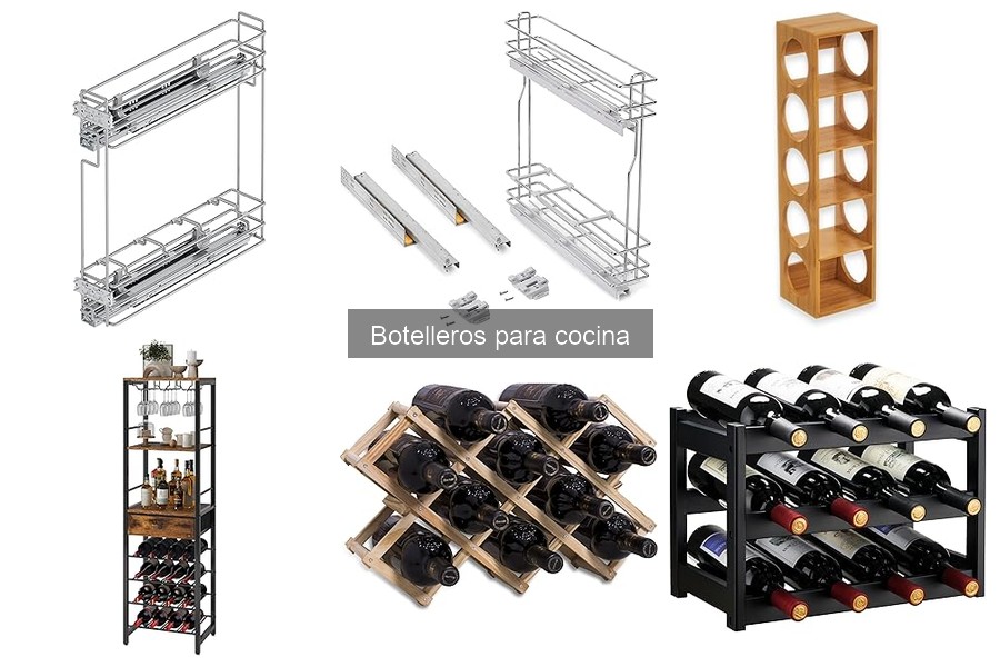 Alternativas a botelleros para cocina: opciones prácticas