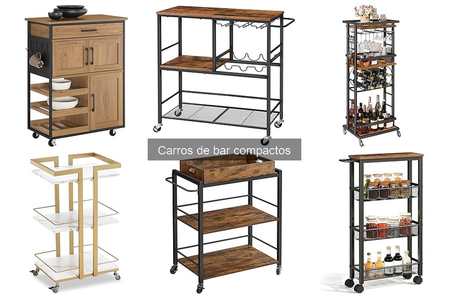 Alternativas a Carros de Bar Compactos: Mejores Opciones