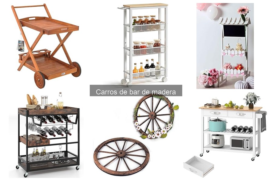 Alternativas a carros de bar de madera: ¡Descubre las mejores opciones!