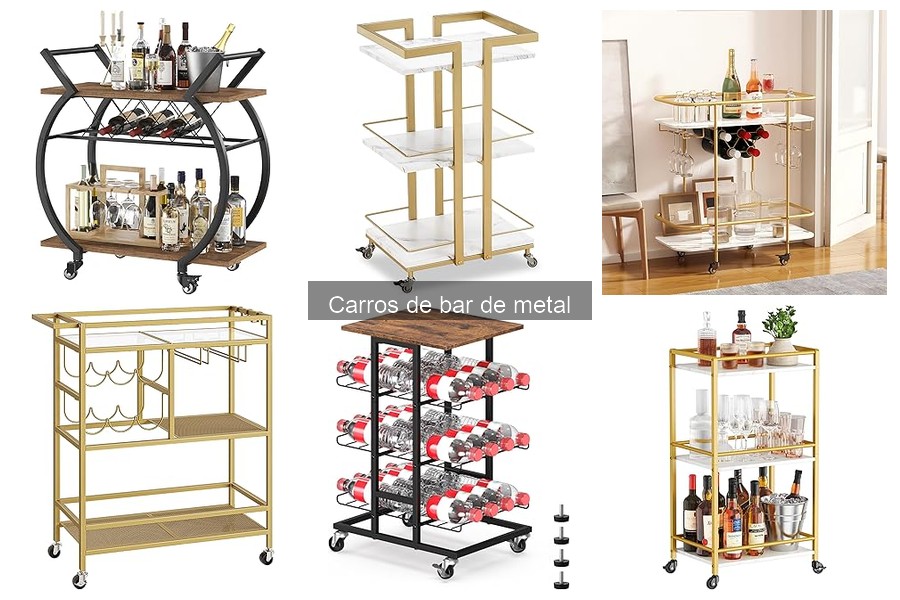 Alternativas a Carros de Bar de Metal: Opciones y Comparativas