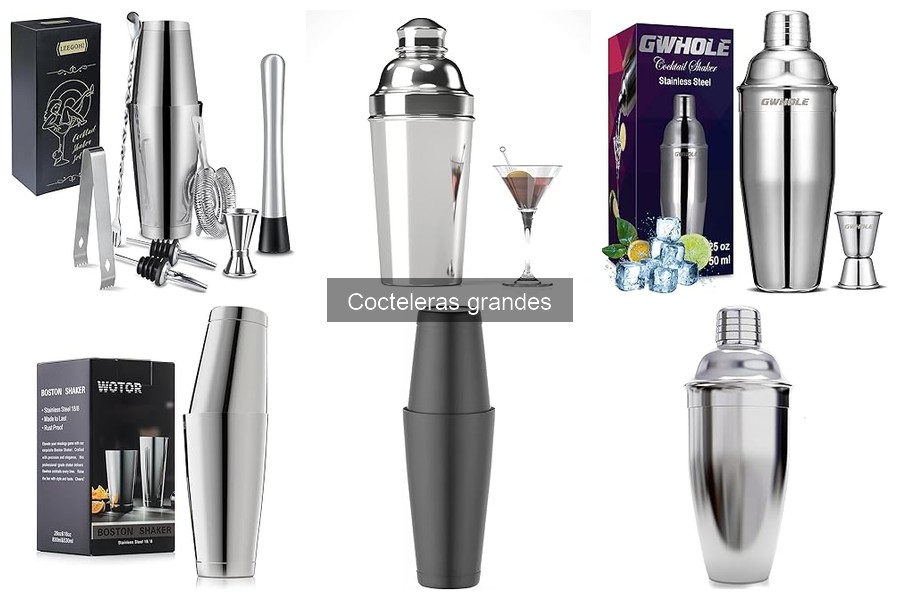 Alternativas a cocteleras grandes para tus cócteles en casa