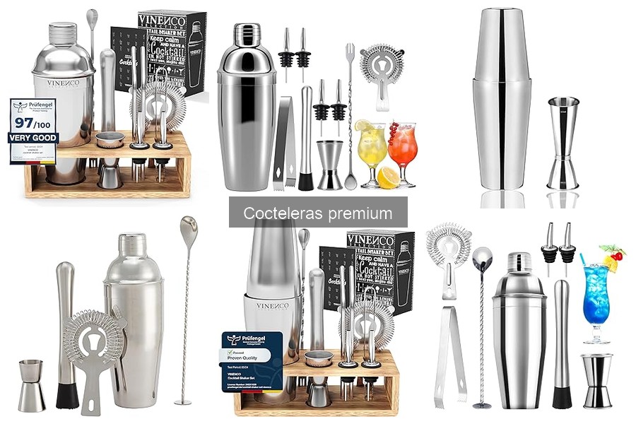 Alternativas a cocteleras premium: opciones asequibles