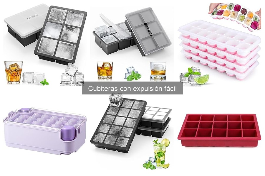 Alternativas a Cubiteras con Expulsión Fácil para Hielo