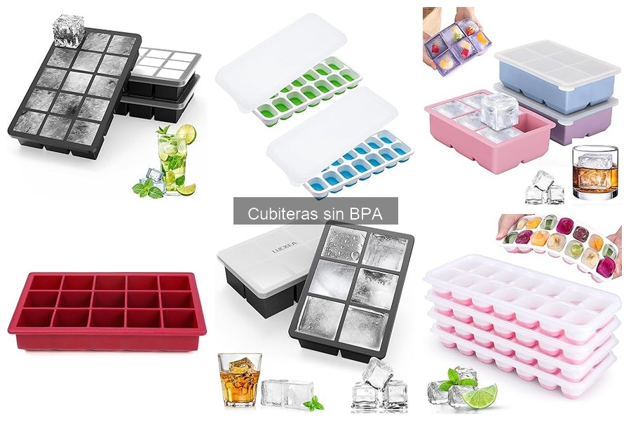 Alternativas a Cubiteras Sin BPA para Hacer Hielo
