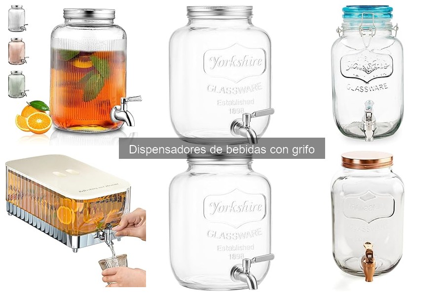 Alternativas a dispensadores de bebidas con grifo en casa