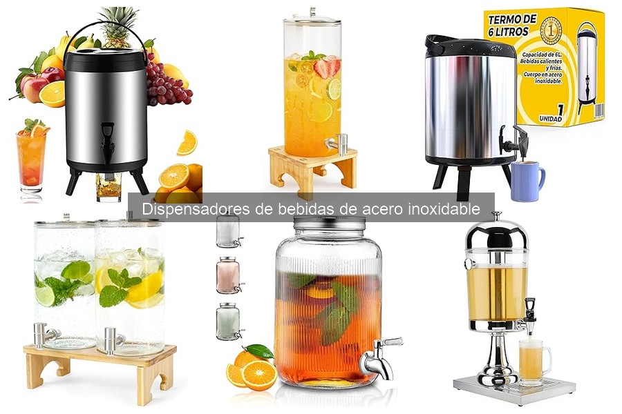 Alternativas a Dispensadores de Bebidas de Acero Inoxidable