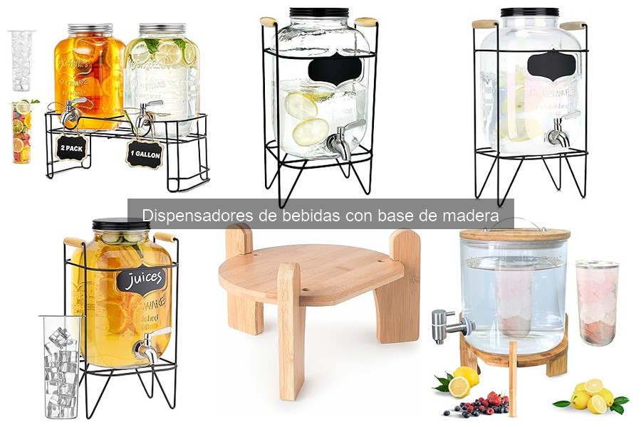 Alternativas a dispensadores de bebidas de madera