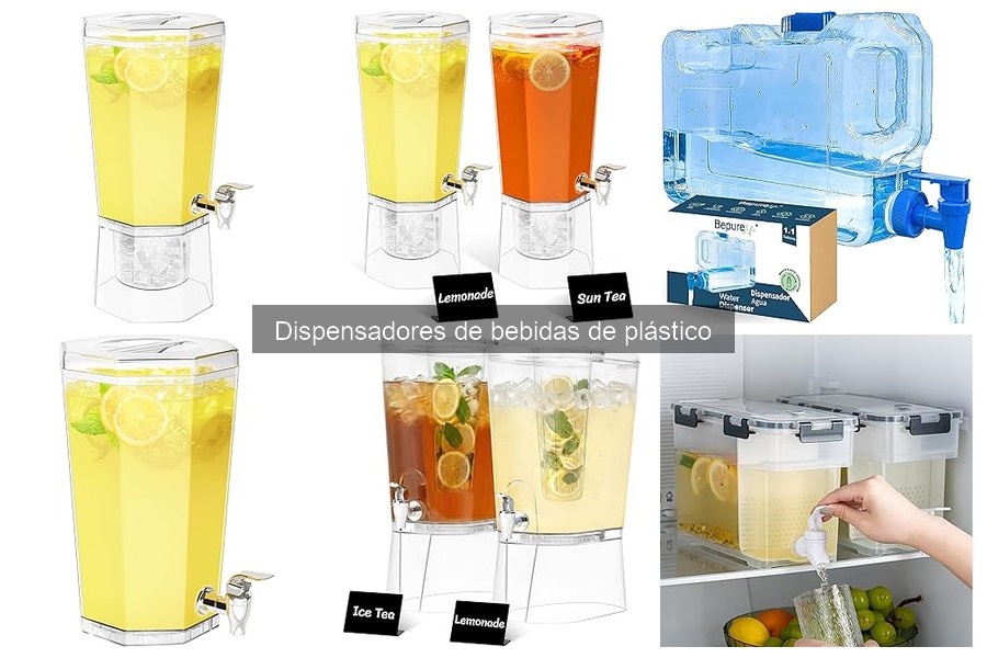 Alternativas a dispensadores de bebidas de plástico