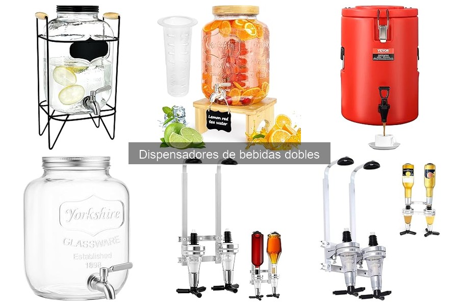 Alternativas a Dispensadores de Bebidas Dobles para tu Bar
