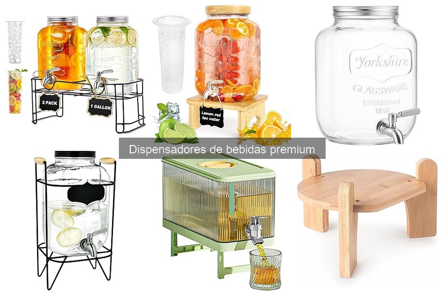Alternativas a Dispensadores de Bebidas Premium para Tu Bar