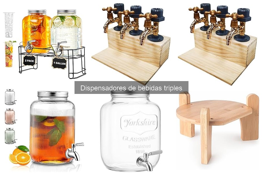 ** Alternativas a Dispensadores de Bebidas Triples para el Hogar