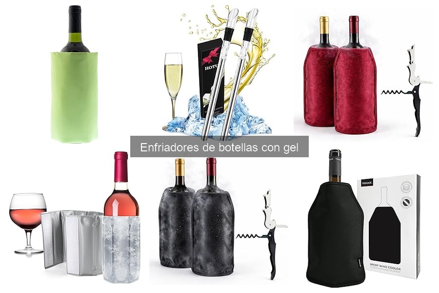 Alternativas a enfriadores de botellas con gel para tu bar