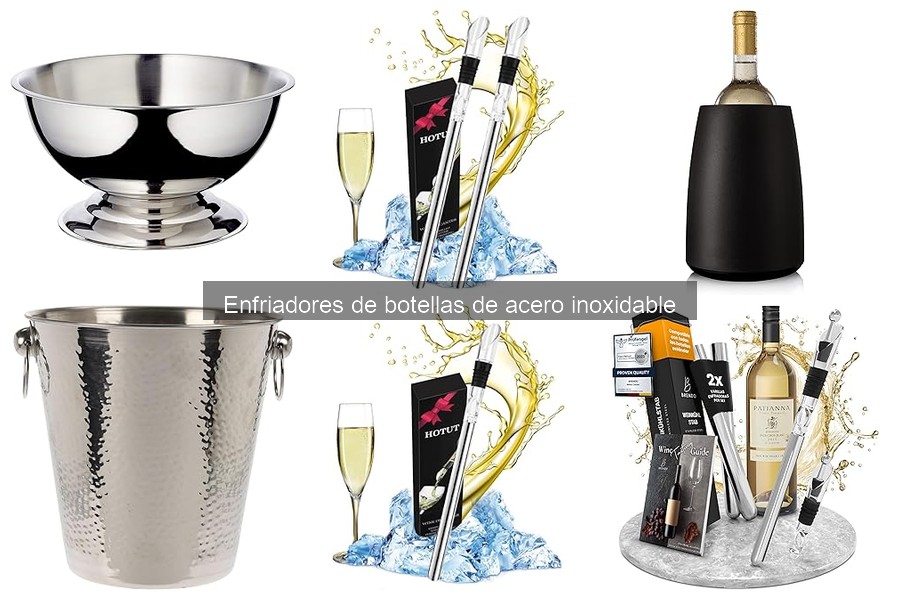 Alternativas a Enfriadores de Botellas de Acero Inoxidable