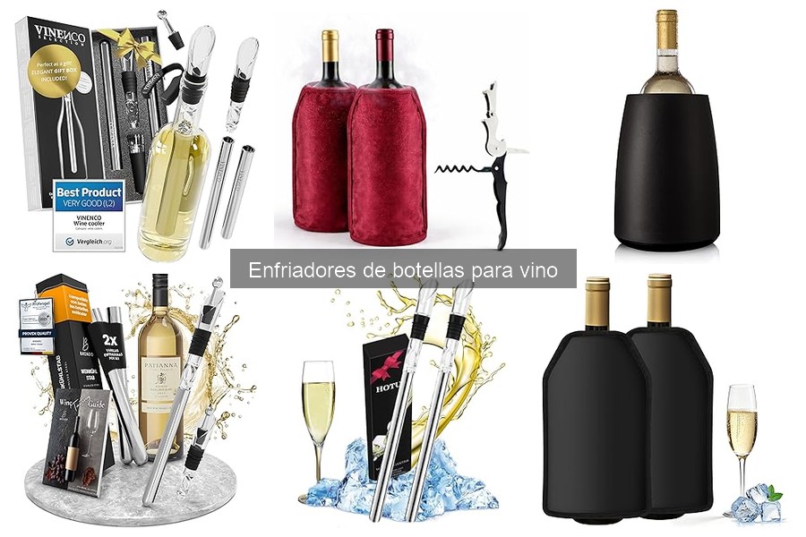 Alternativas a enfriadores de botellas para vino