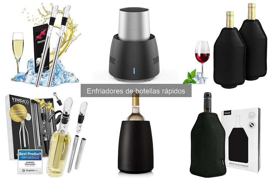 Alternativas a Enfriadores de Botellas Rápidos para tu Bar en Casa