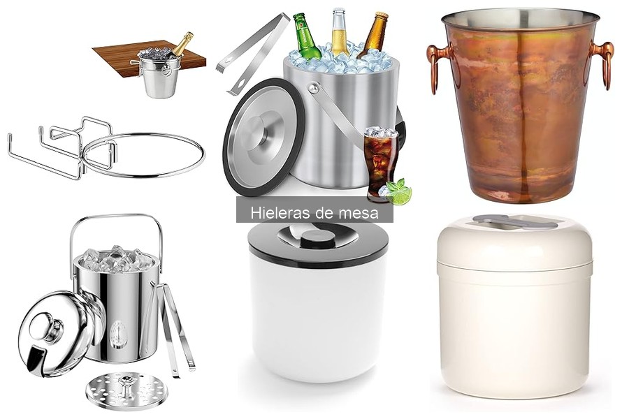 Alternativas a hieleras de mesa para mantener bebidas frías