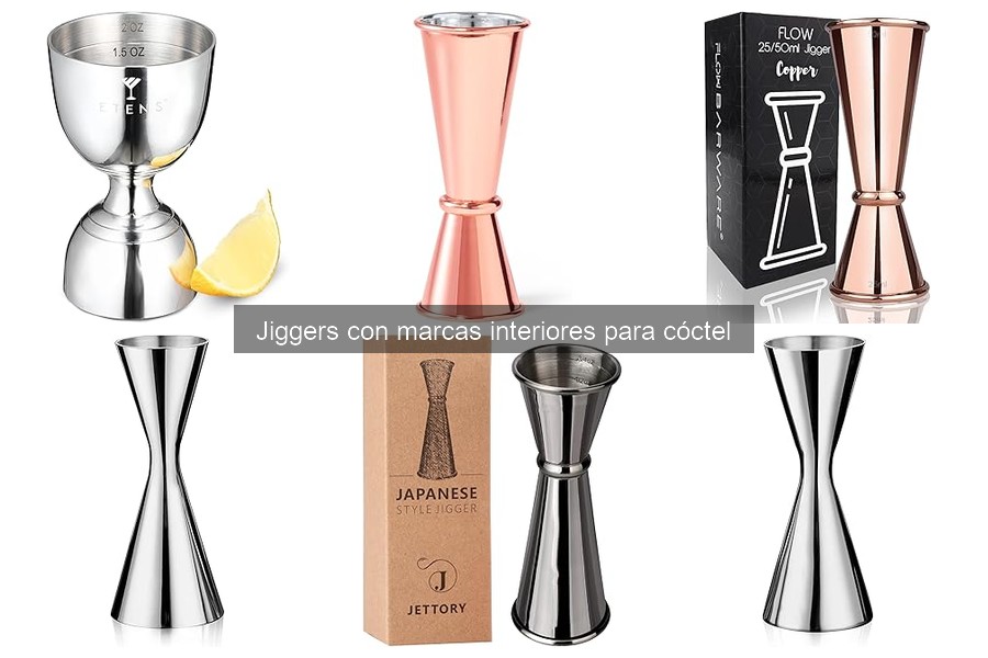Alternativas a jiggers: herramientas de medición en coctelería