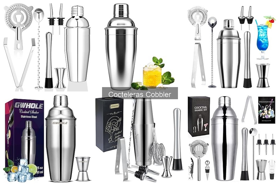 Alternativas a la coctelera Cobbler: Mejores utensilios para bar