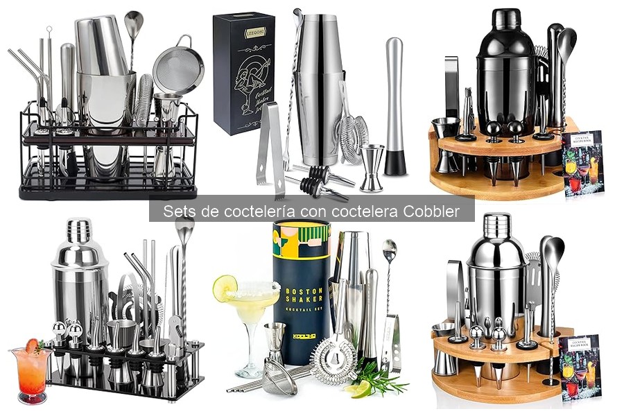 Alternativas a la Coctelera Cobbler para Cocteles
