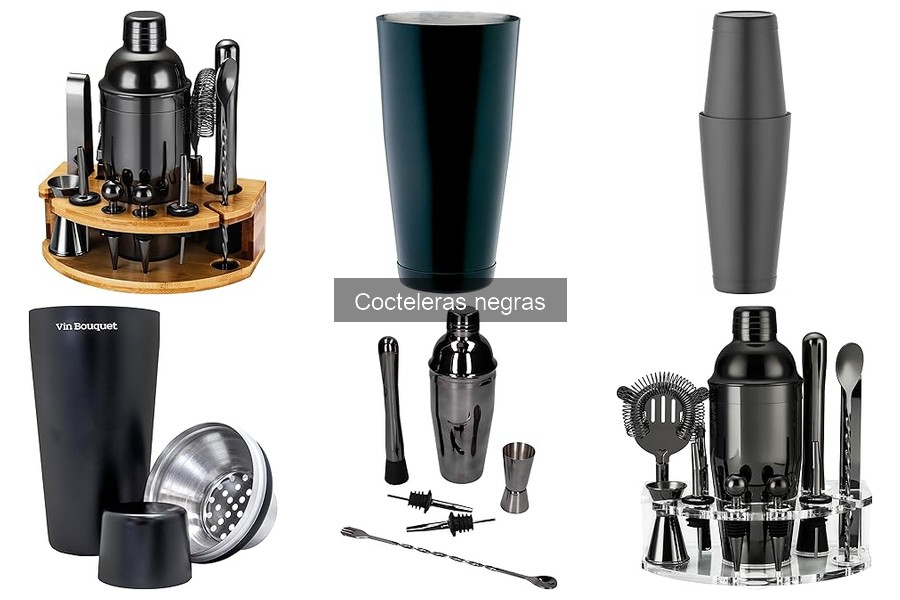 Alternativas a las Cocteleras Negras para Cócteles