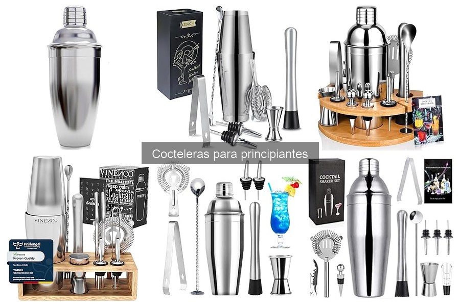 Alternativas a las cocteleras para hacer cócteles en casa
