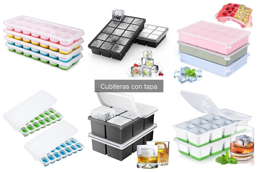 Alternativas a las Cubiteras con Tapa para Hielo