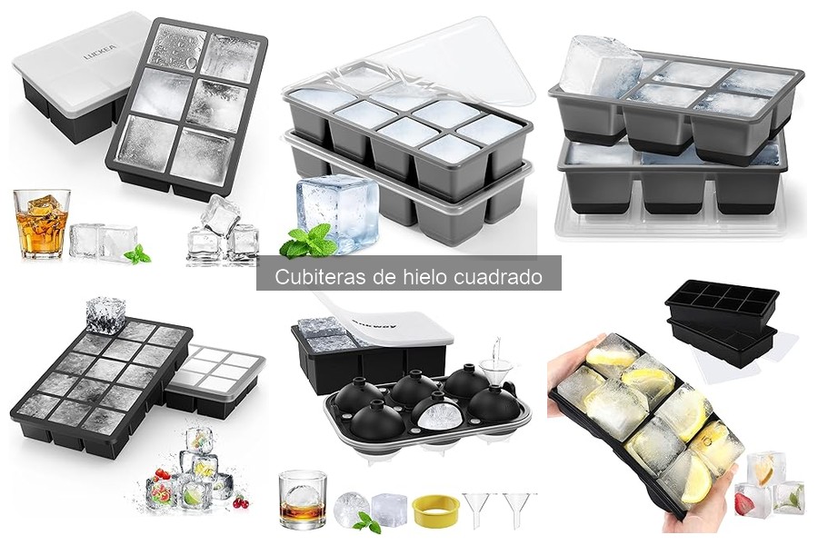 Alternativas a las Cubiteras de Hielo Cuadrado