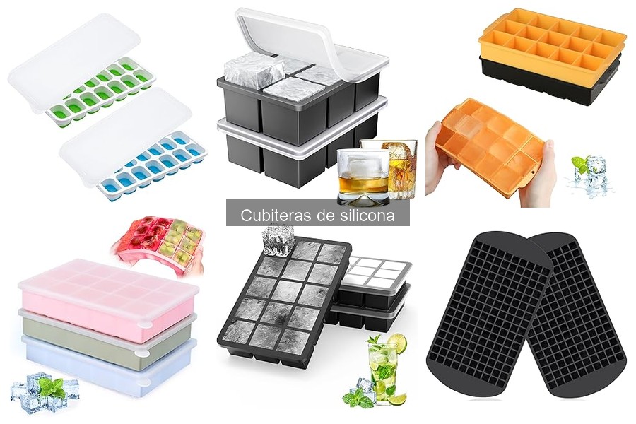 Alternativas a las cubiteras de silicona para hacer hielo