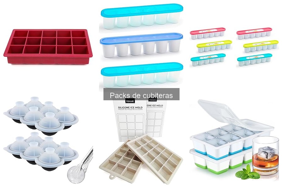 Alternativas a las cubiteras tradicionales para hielo