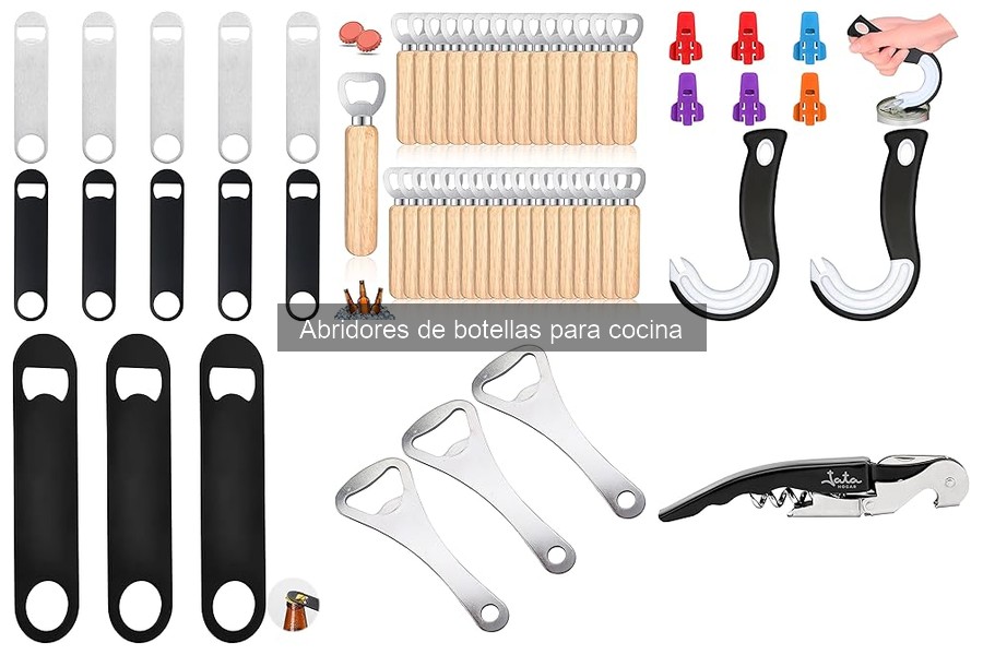 Alternativas a los abridores de botellas: ¡improvisa ya!