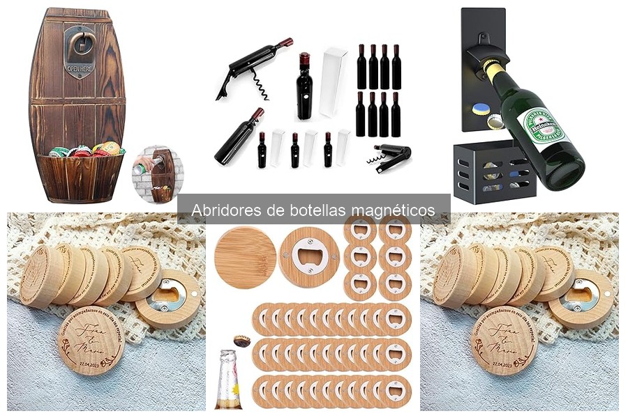 Alternativas a los abridores de botellas magnéticos