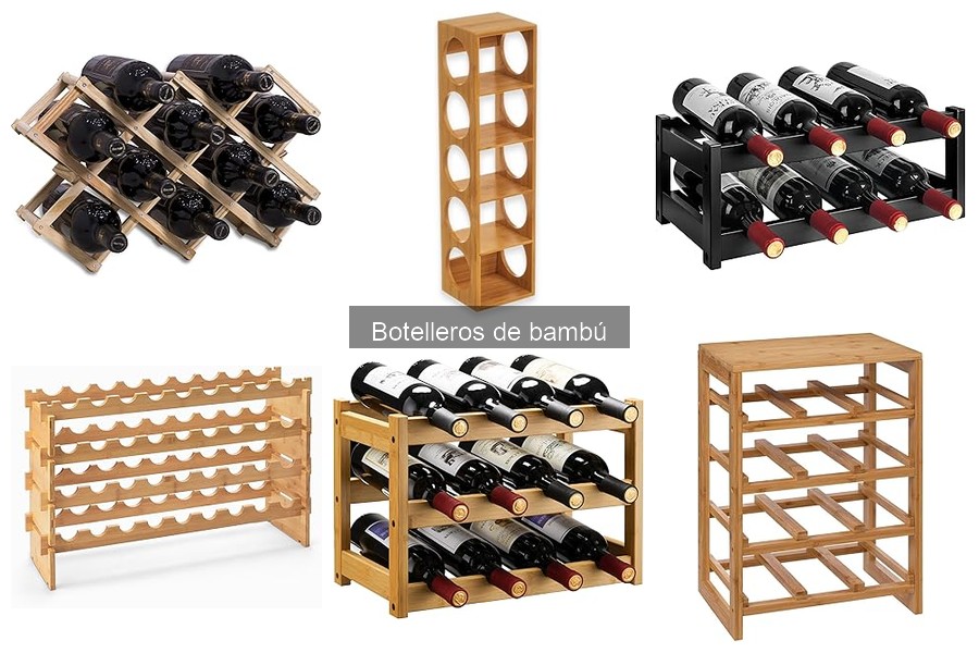 Alternativas a los Botelleros de Bambú para tu Bar en Casa