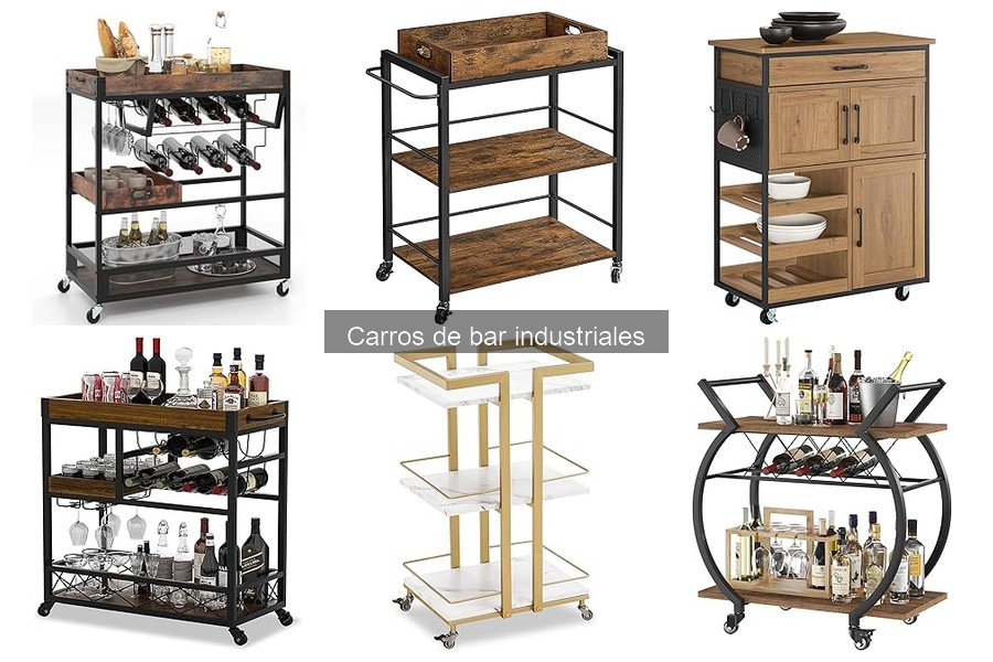 Alternativas a los carros de bar industriales para tu hogar